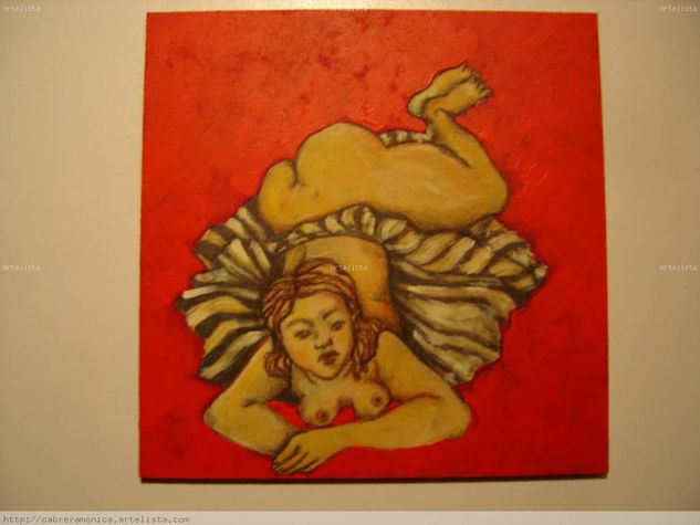 Polleritas Acrylic Panel Nude Paintings