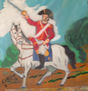 Dragón inglés 3----40x40 cnm. óleo sobre madera de Crespo