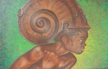 Caracol Acrylic Canvas Portrait