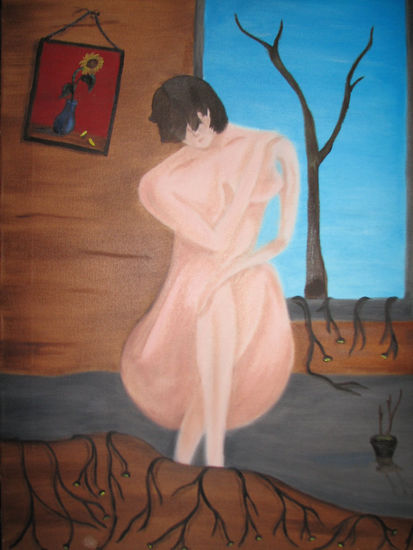 mi tragedia Oil Canvas Nude Paintings