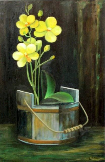 Orquideas Oil Canvas Landscaping