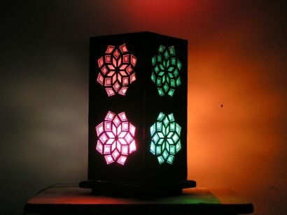 luminária de mesa