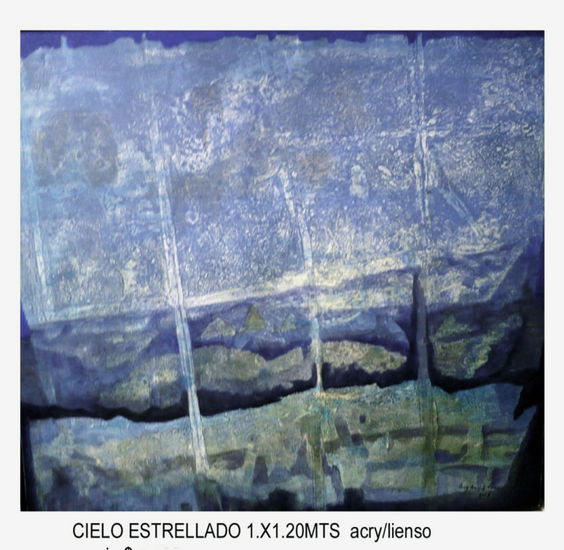 CIELO ESTRELLADO Acrylic Canvas Landscaping