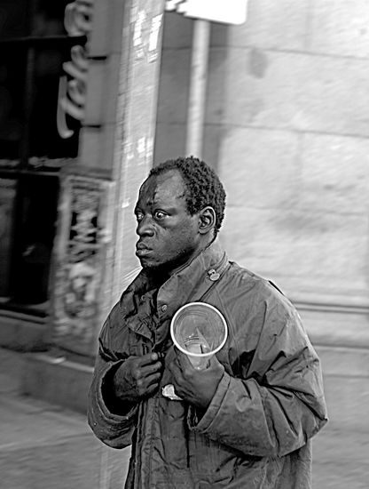 Homeless Photojournalism and Documentary Black and White (Digital)