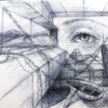 alpha  ball-point  pen素描 thumbnail 1