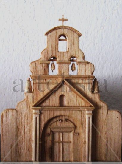 ESTANCIA JESUITICA LA CANDELARIA - CAPILLA LA CANDELARIA Wood Figurative