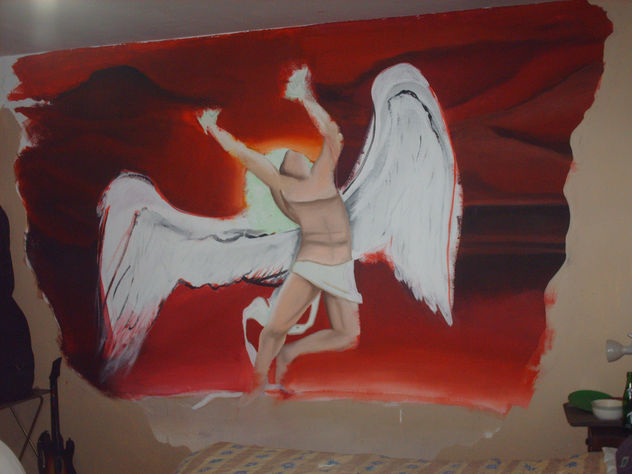 mural angel.