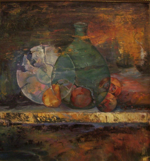 TRANSPARENCIAS II Oil Canvas Still Life Paintings