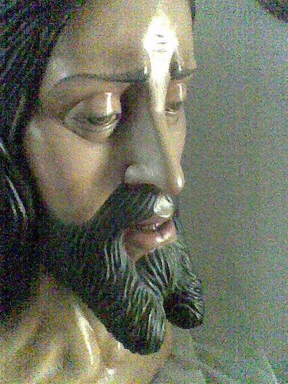 Cristo de Humildad y Clemencia (2004) Wood Figurative