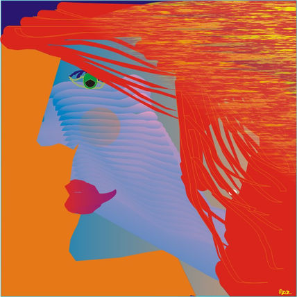 Red hairy girl