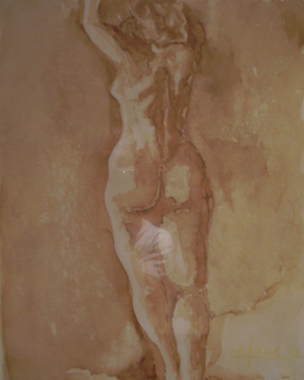 DESNUDO Watercolour Paper Nude Paintings