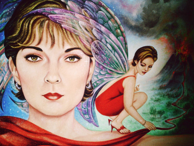 "La doncella del volcán"