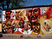 Mural de la cruz roja