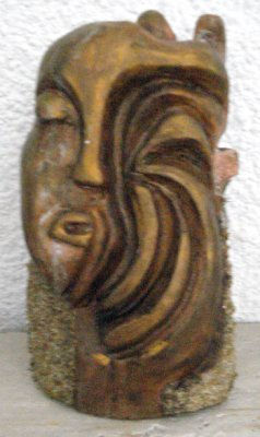 ROSTRO INDIGENA II Cerámica Figurativa