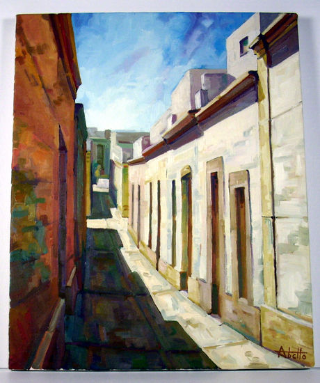 calle de almeria, 5 Oil Canvas Landscaping