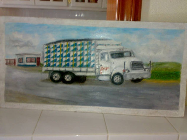 camion Oil Canvas Others