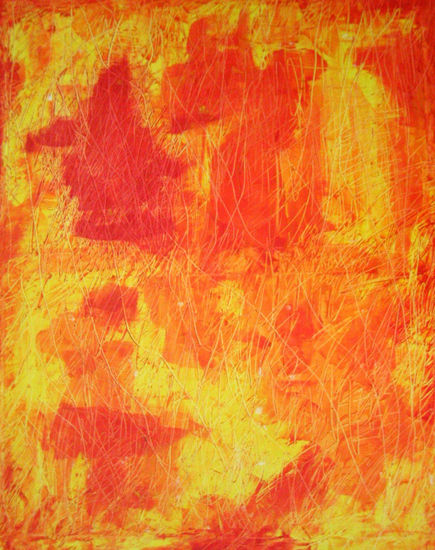 red & Yellow 2005 Óleo Lienzo Otros