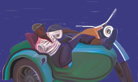 Serie "Viaje virtual a La Habana". Pintura digital en torno a La Habana (y a Cuba). "No te mueras...".