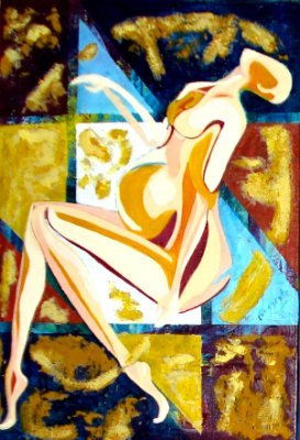 CONTRACCIONES Oil Canvas Nude Paintings