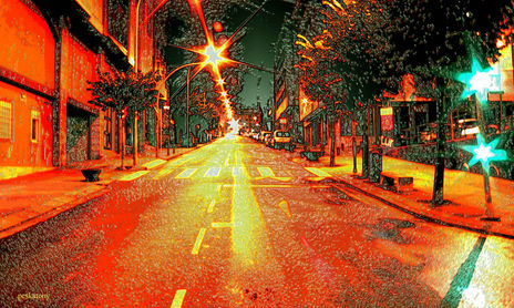 patios y calles