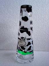 Vaca. Decoration Glass