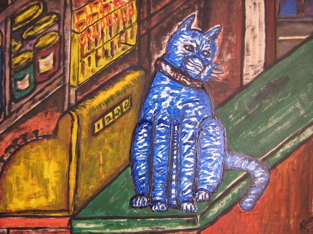 O gato da loja de ferragens