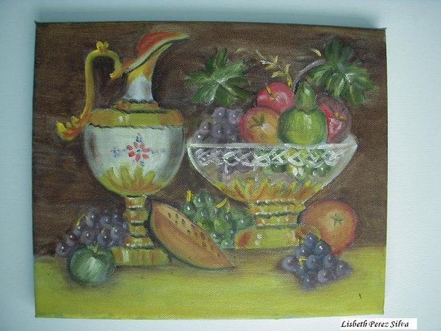 Minibodegon Oil Canvas Still Life Paintings