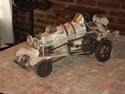 Auto blanco.