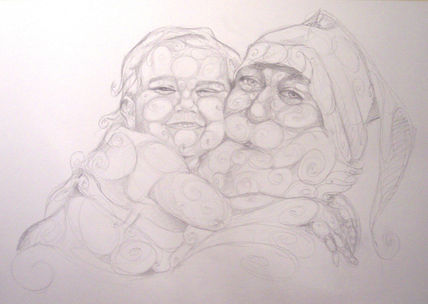 Abrazo navideño