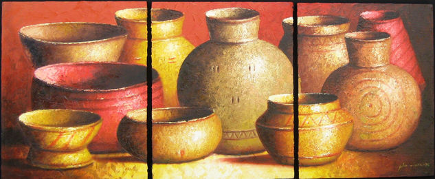 tinajas precolombinas Oil Canvas Still Life Paintings