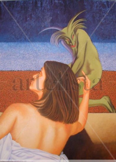 Jupiter y Ana Oil Canvas Others