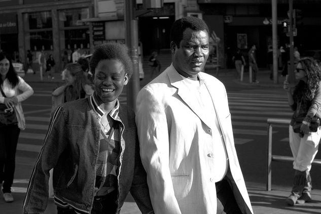 Padre e hija Photojournalism and Documentary Black and White (Digital)