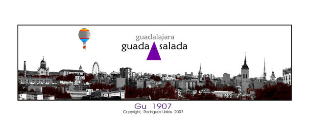 GAUDALAJARA / GuadaSalada Other Themes Black and White (Digital)