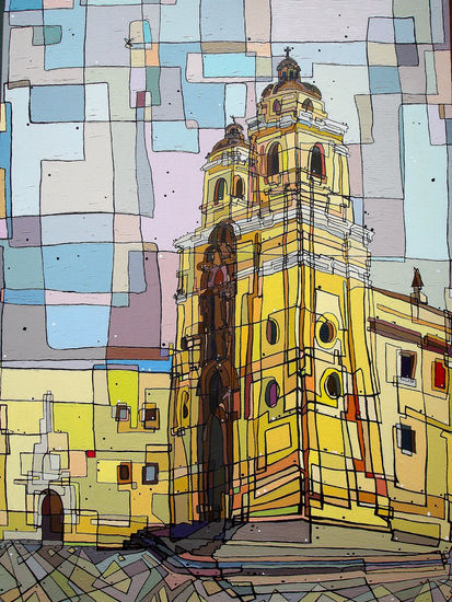 Iglesia de Sn. Francisco Oil Canvas Others