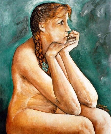 LA ESPERA Oil Others Nude Paintings