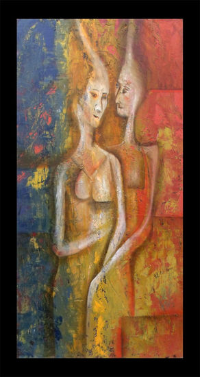 AMANTES Oil Others Figure Painting