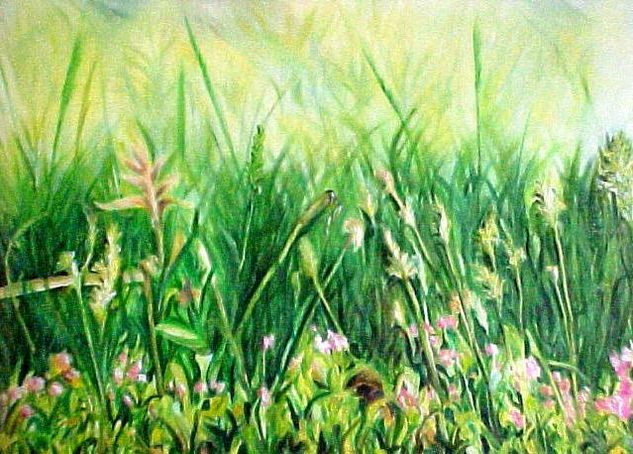 Verde Oil Canvas