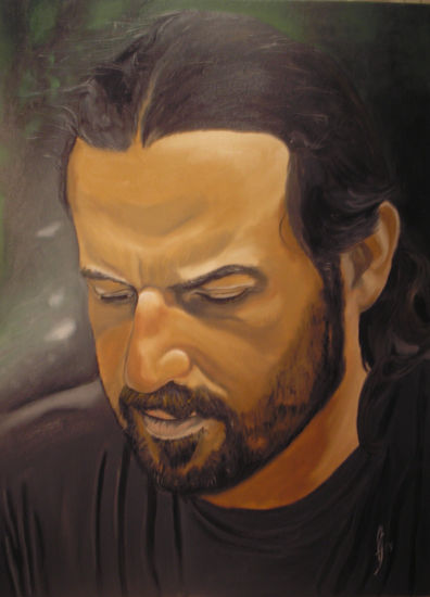 Rafa II Óleo Lienzo Retrato