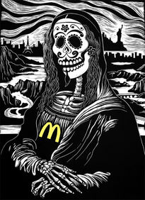 La McMona (mona lisa)