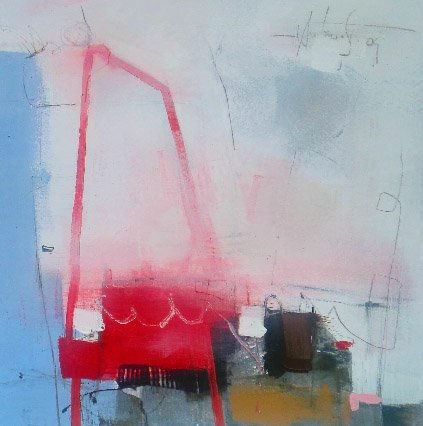 LA CUNA ROJA II Acrylic Paper Others