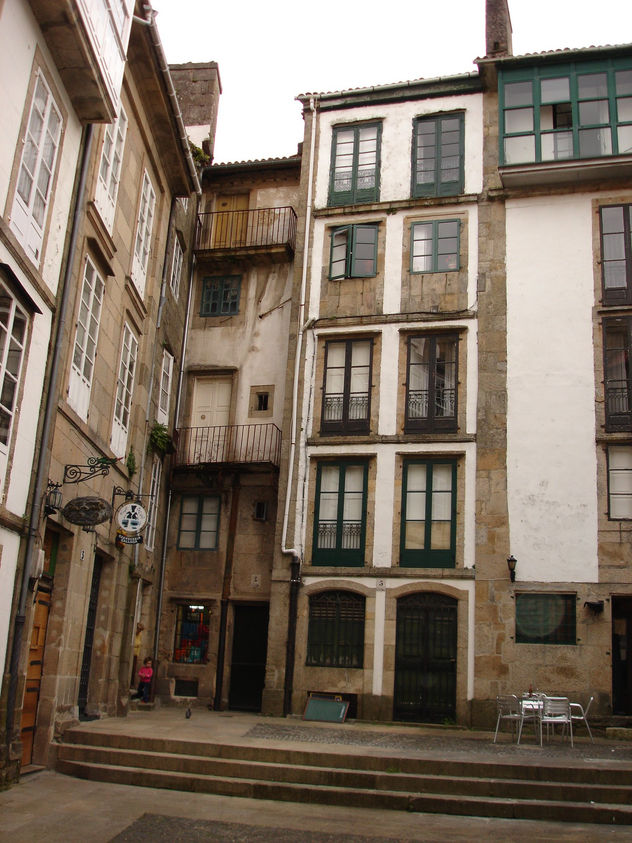 Una vista de Santiago de Compostela