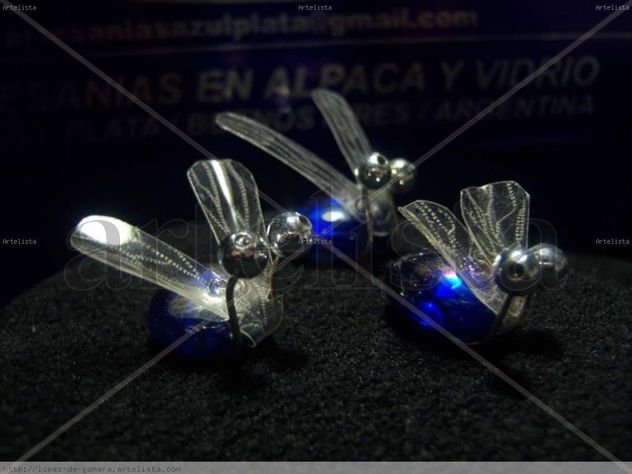 Artesanias en alpaca y gemas de vidrio 2