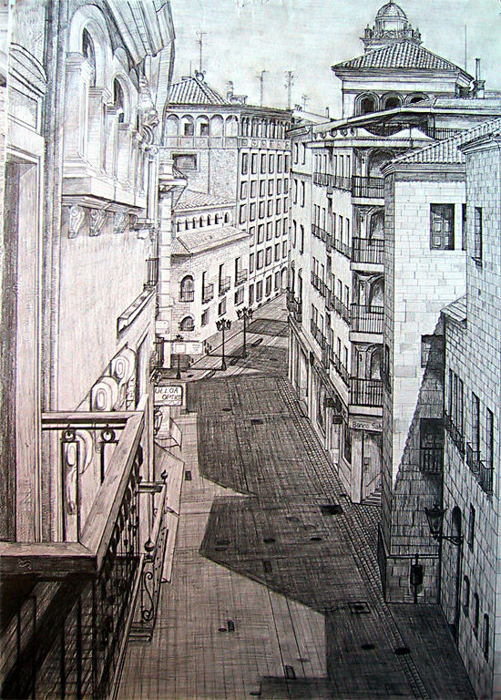 Calle Zamora de Salamanca