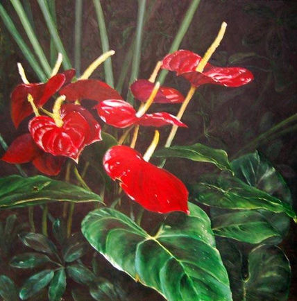 Flores Rojas