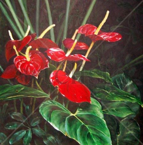 Flores Rojas