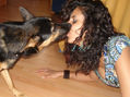beso animal