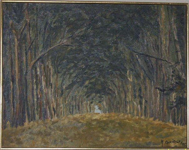 Parque Roosevelt Oil Canvas