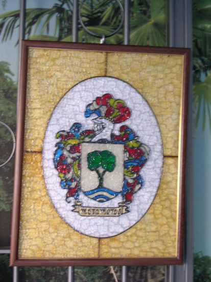 Escudo heraldico Painting Glass