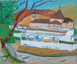 Paisaje de l ALlqueria de Adra con Iglesia ,ALpujarra de Crespo