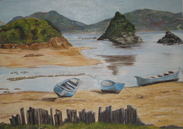 "Galicia" Oil Panel Landscaping